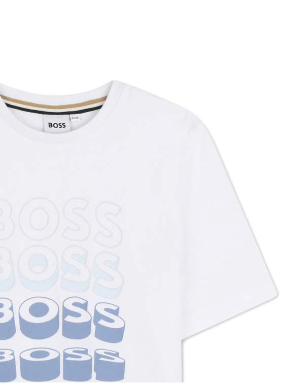 BOSS logo-print T-shirt
