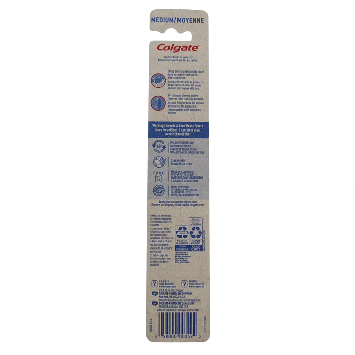Colgate Zig Zag Toothbrush, Medium - 72 Pack
