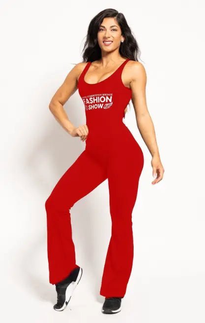Red Olympia Bodysuit Angel Competition BikinisNPC Competition Suits