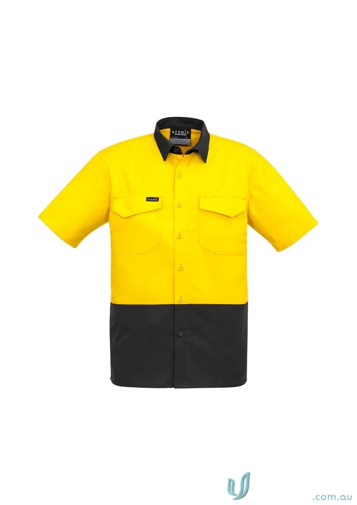 Fluoro Yellow/Charcoal / 2XS