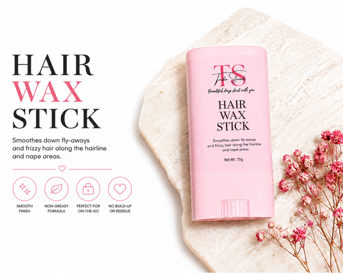 ✨ Tender Strands Sculpt & Soothe Wax Stick
Smooth. Set. Soothe.
Tame every strand with confidence. This all-in-one wax stick is your go-to for sleek styles, polished edges, and sensory-friendly hold—without the crunch or residue.
💪 Strong Yet Flexible Hold
Perfect for slick-backs, buns, and edge control—keeps hair in place all day with a soft-touch finish.
🧴 Petrolatum
Seals in moisture and protects against dryness—ideal for sensitive scalps.
🧊 Microcrystalline Wax
Glides on smooth for e