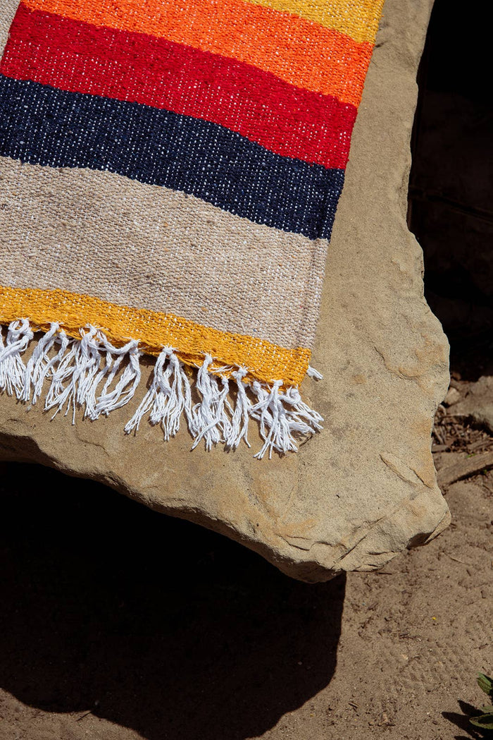Vintage Desert - Recycled Throw Blanket