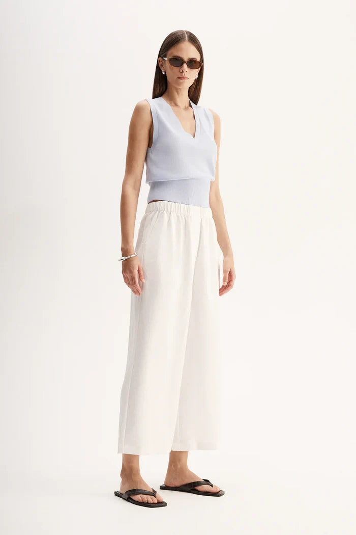 WINSLET KNIT TOP in Cornflower by Elka Collective