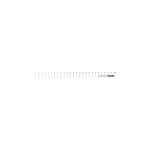25mm Stage Micrometer (.02mm-.1mm-1.0mm)(Total of 150 points)