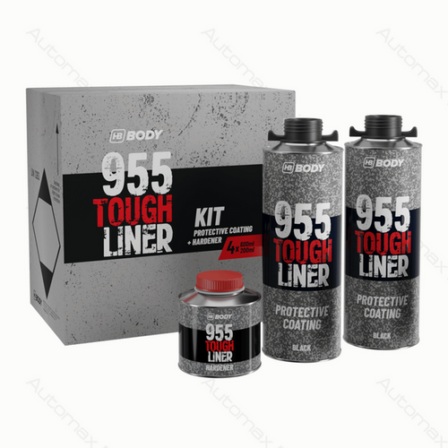 955 Tough Liner Black Bedliner Kit 3.2L