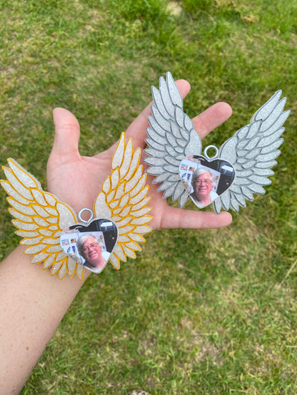 Heart Angel Wings Freshie *PLEASE SPECIFY IF YOU WANT A PICTURE*