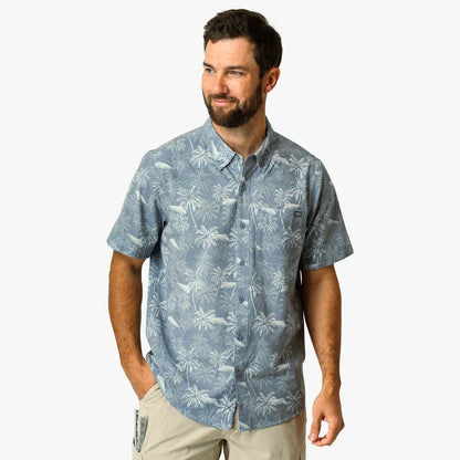 AFTCO Men's Boatbar Short Sleeve Shirt