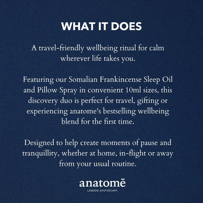 Sensory Point Sleep Oil | Roman Chamomile & Cornish Lavender 100ml - anatomē