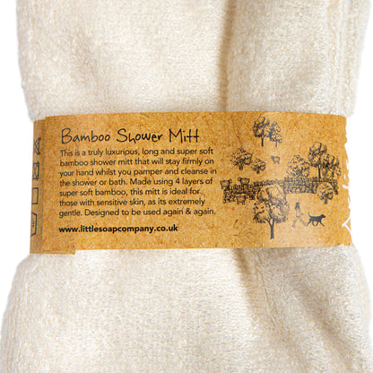 Artisan Bamboo Shower Mitt