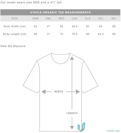 AS 5001G-AS AS Staple Organic Tee