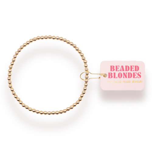 Beaded Blondes 3MM Beaded Bracelet