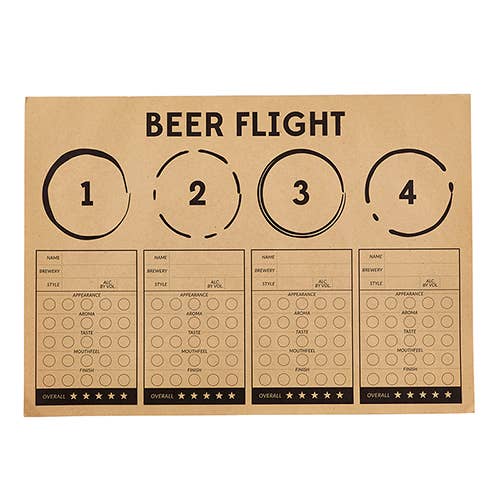 Beer Flight Placemats - 24 Pieces - Taryn x Philip Boutique