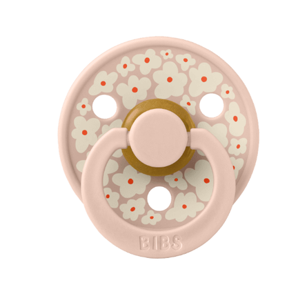 BIBS Pacifier Studio Colour 2 Pack Jasmine Latex Size 2 Blush Mix
