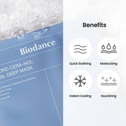 Biodance Hydro Cera-Nol Reel Deep-Single Mask