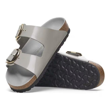 Birkenstock Arizona Big Buckle - Birko Flor - Stone Coin - 1031558
