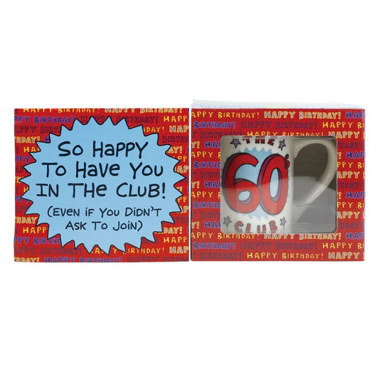 Birthday Club Mug Gift 60th