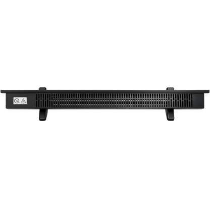 Black Glass Panel Heater with Wifi Controls