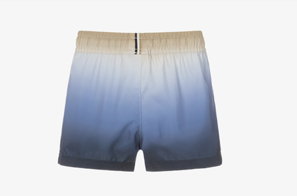 BOSS Baby Boys Blue Ombré Swim Shorts