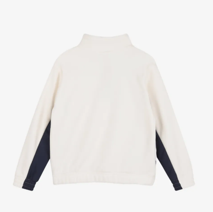 BOSS colour-block fleece sweatshirt
