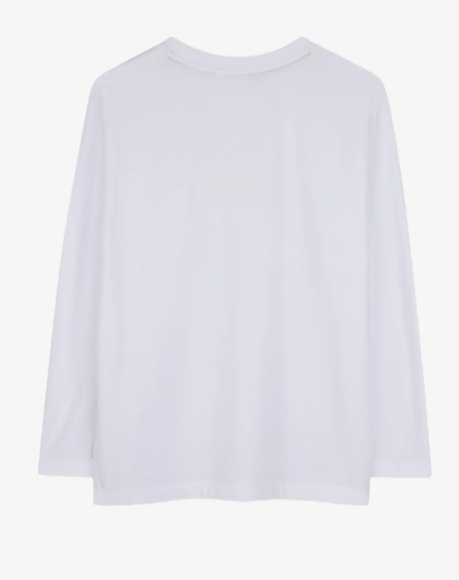 BOSS Logo-embroidered girls long-sleeve T-shirt