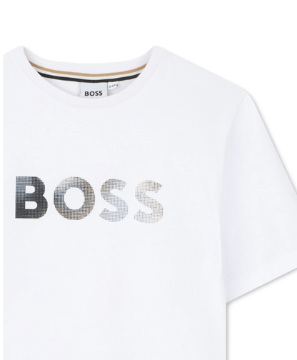 BOSS Logo-print short-sleeved T-shirt