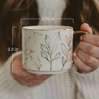 Bows 14 oz Coffee Mug - Olita Gifts & Goods