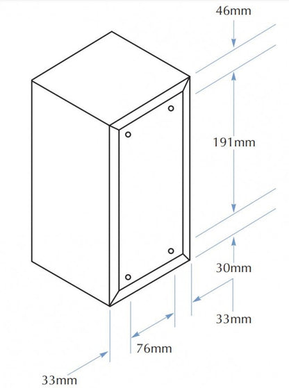Bradley 5402 Double Toilet Roll Dispenser Lockable