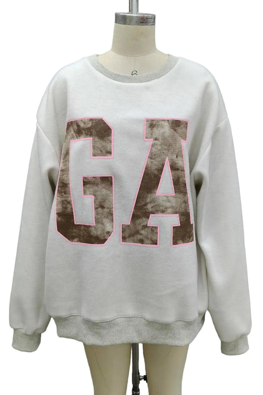 Bucketlist Women's Georgia Camo Mockneck Sweatshirt