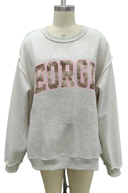 Bucketlist Women's Georgia Camo Mockneck Sweatshirt