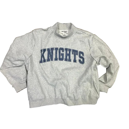 Bucketlist Women's Mock Neck Sweatshirt - Knights