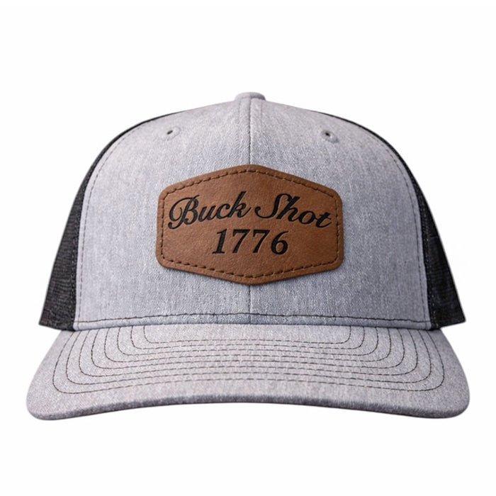Buckshot Apparel 1776 6Point Leather Patch Hat