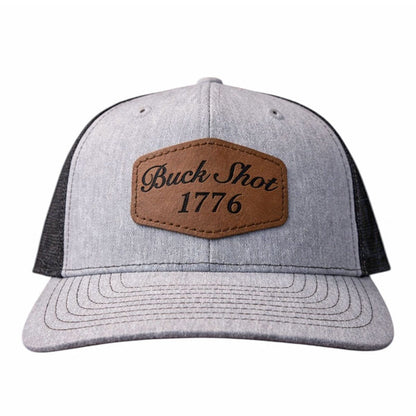 Buckshot Apparel 1776 6Point Leather Patch Hat