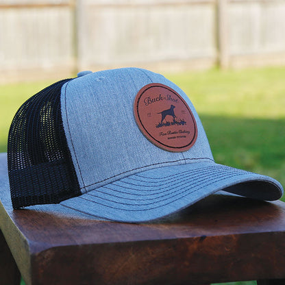 Buckshot Apparel Bird Dog Leather Patch Hat