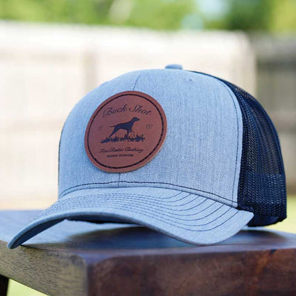 Buckshot Apparel Bird Dog Leather Patch Hat