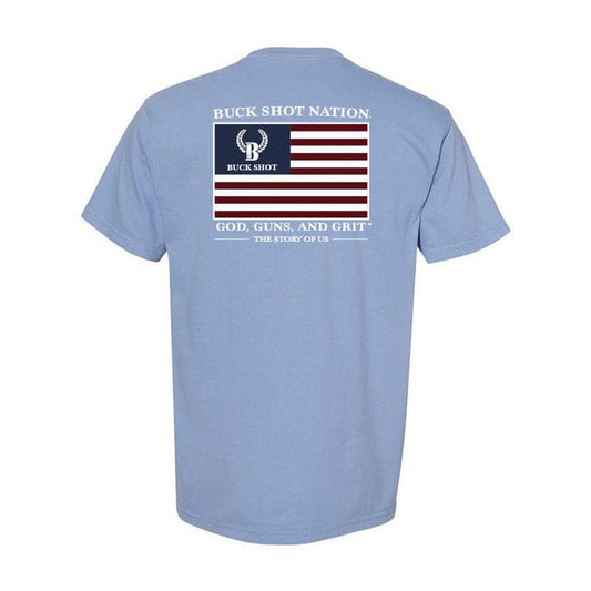 Buckshot Apparel God, Guns, Grit T-shirt