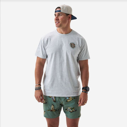 Burlebo Men's Camo Mallard Duck T-shirt