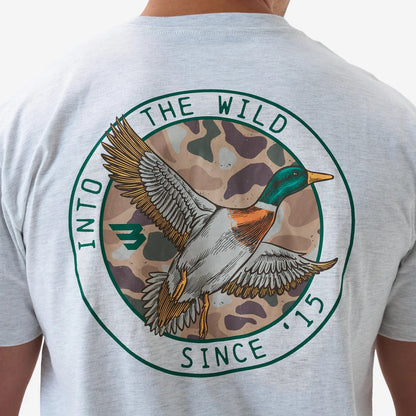 Burlebo Men's Camo Mallard Duck T-shirt