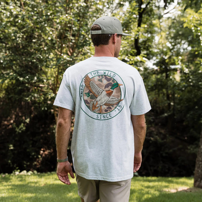 Burlebo Men's Camo Mallard Duck T-shirt