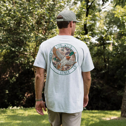 Burlebo Men's Camo Mallard Duck T-shirt