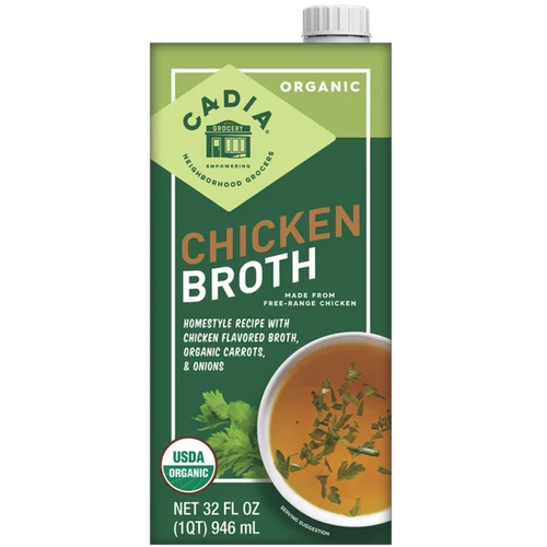 Cadia Organic Free-Range Chicken Broth 907g