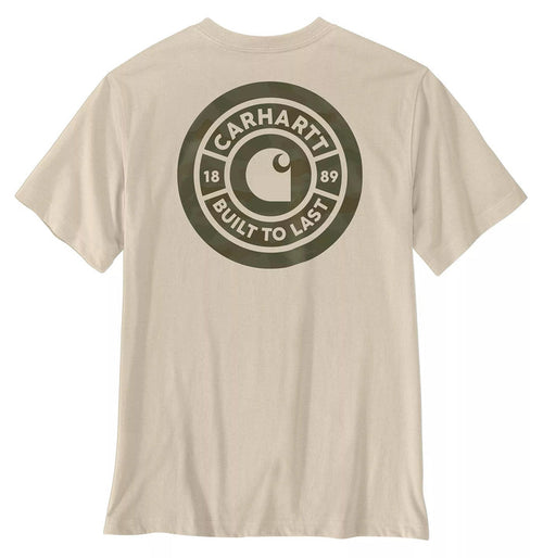 Carhartt Men's Irvine Relaxed Camo Rivet Short Sleeve T-shirt