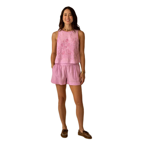 Carve Designs Women's Hellie Linen Shorts