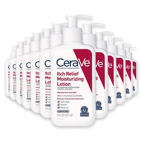 CeraVe Itch Relief Moisturizing Lotion 8 oz - 12 Pack