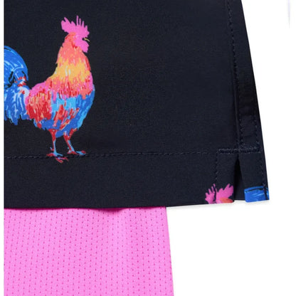 Chubbies Men's Cockadoodle Doozies Lined Swim Trunks - 4" inseam