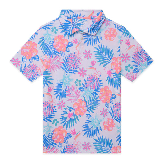 Chubbies Youth Tropics Like It's Hot Polo