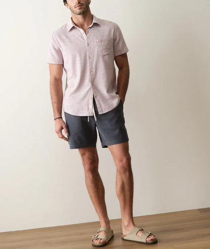 Classic Stretch Selvage Shirt Lavender