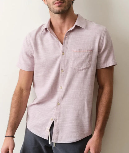Classic Stretch Selvage Shirt Lavender
