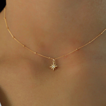CN1198 Necklace-Starburst Choker