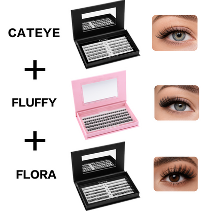 COFIER Glue-Free Lash Bundle Set