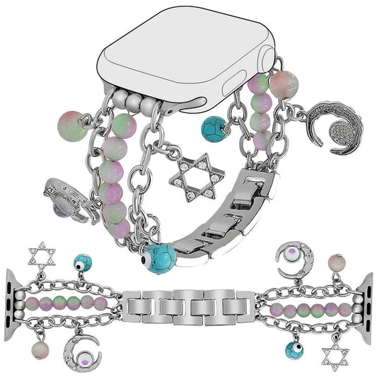 Cosmic Cutie Charm Steel Bracelet Band For Apple Watch